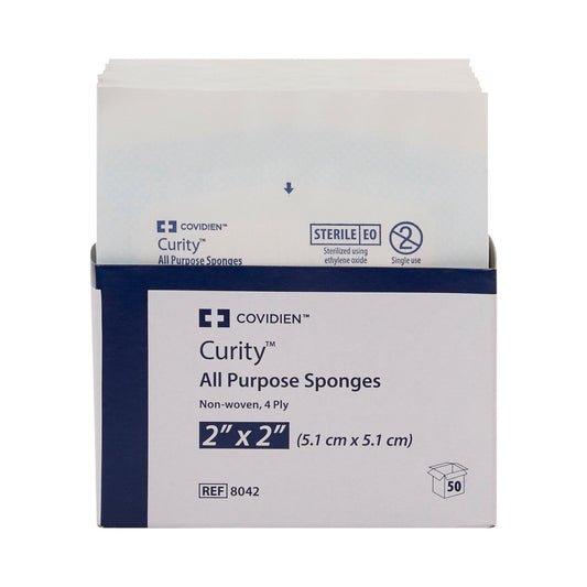 Curity All Purpose Sterile Non-Woven Sponge 4-Ply