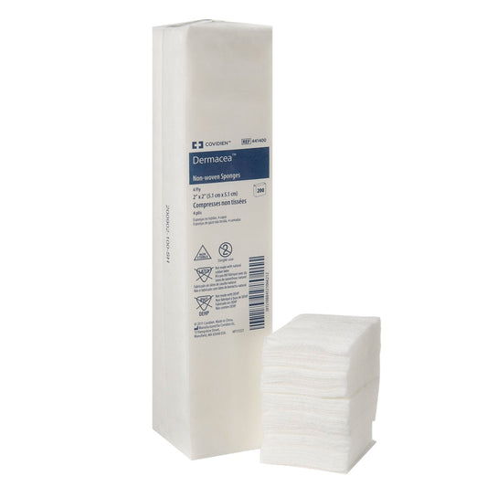 Dermacea Non-Woven Gauze Sponge Non-Sterile 4 ply
