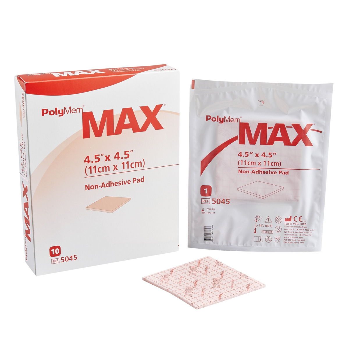 Polymem Max Non-Adhesive PolyMeric Membrane Dressing