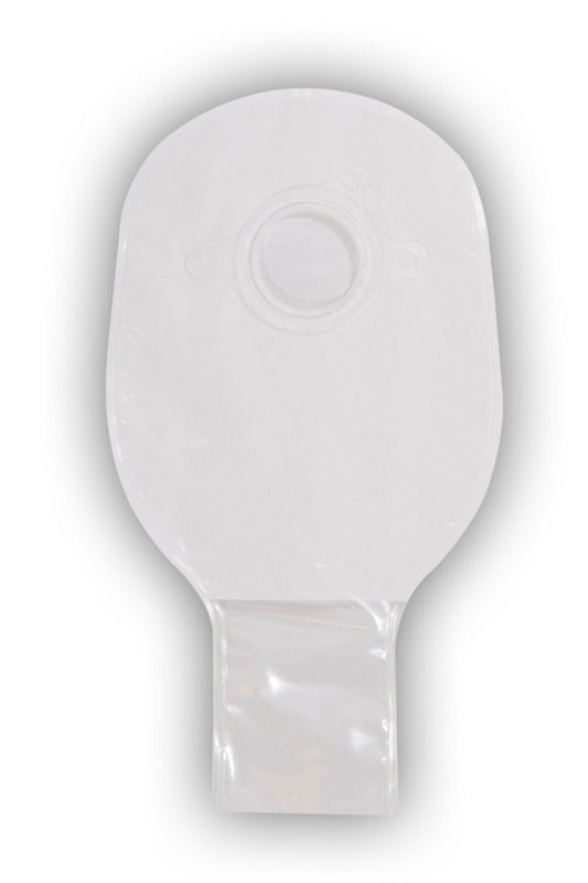 Little Ones® Sur-Fit Natura® Drainable Transparent Colostomy Pouch, 6 Inch Length