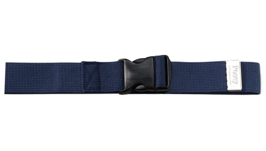 Posey® Dark Blue Gait Belt with Quick-Release Nylon Buckle, 52-Inch Length