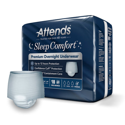 Attends® Sleep Comfort Premium Overnight Underwear