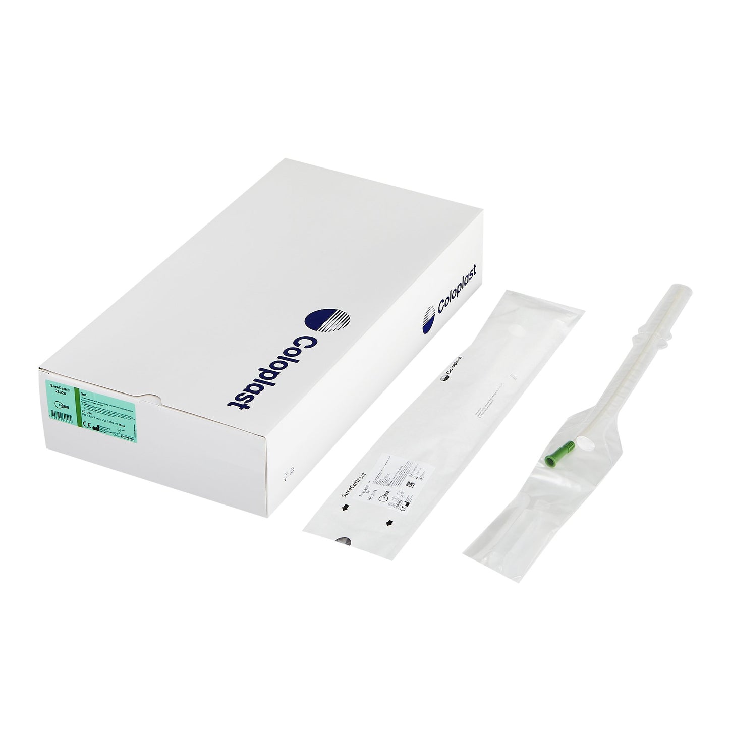 SureCath® Set Intermittent Closed System Catheter, 14 Fr.