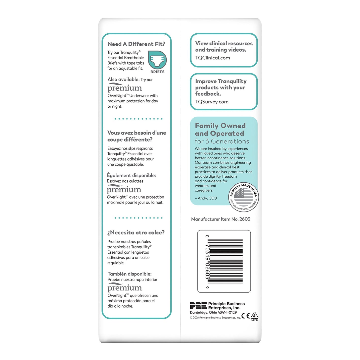 Select® Heavy Protection Absorbent Underwear, Extra Small
