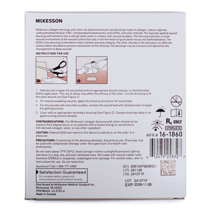McKesson Silver Collagen Dressing