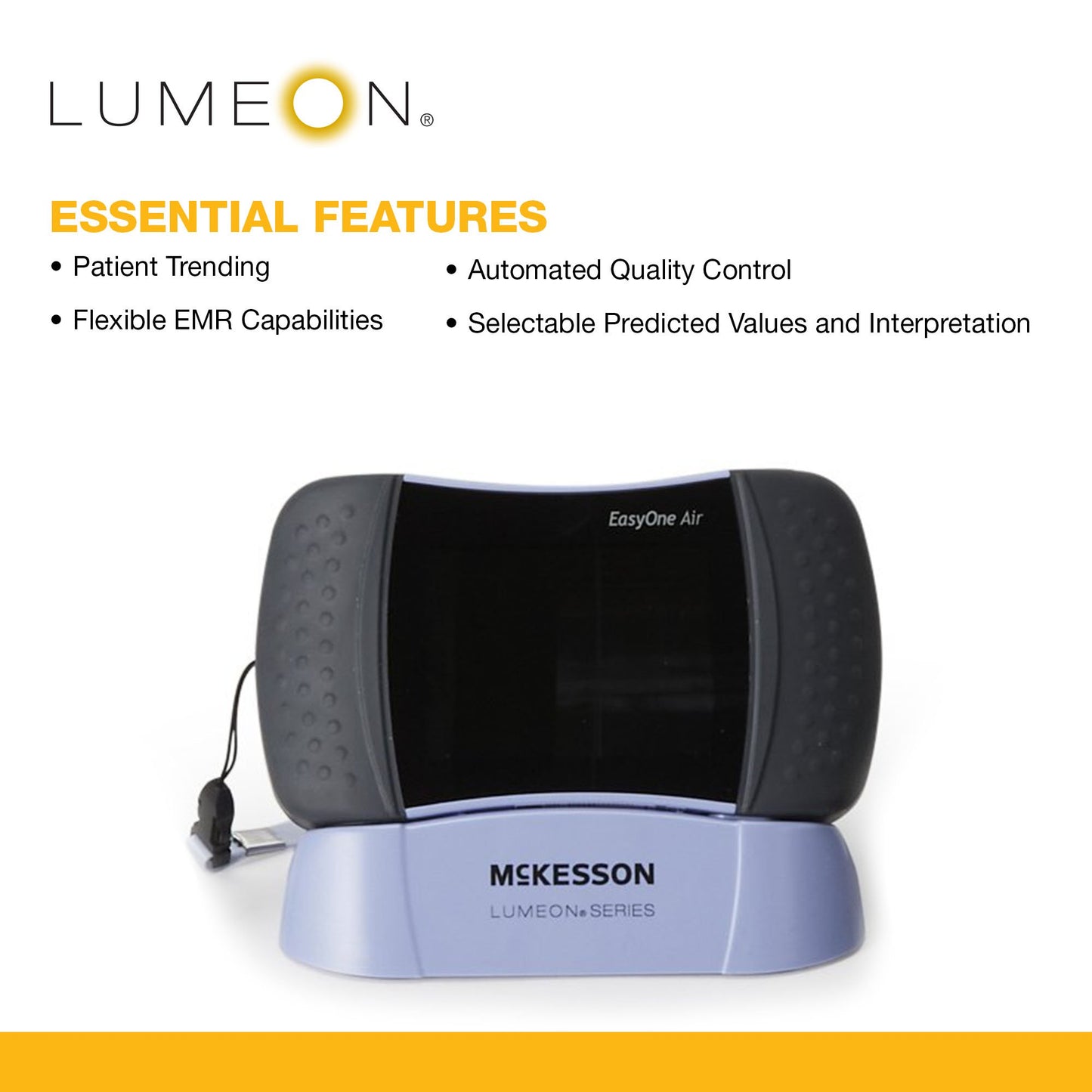 McKesson LUMEON™ Spirometer
