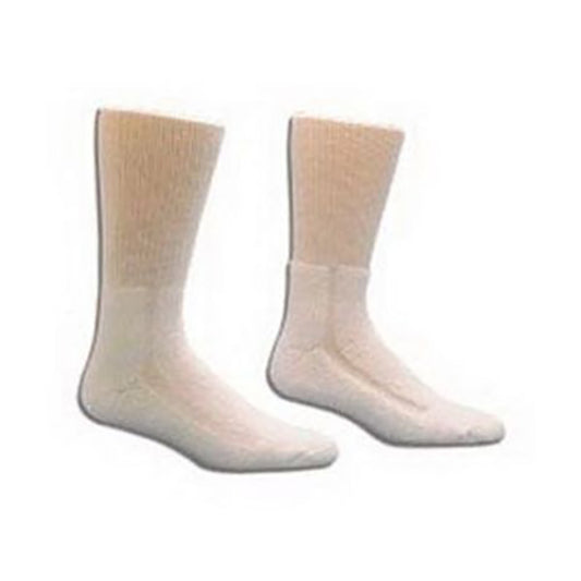 HealthDri Acrylic Diabetic Sock Size 9 - 11, White 1ct