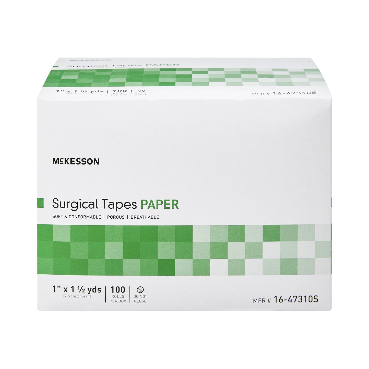 McKesson Paper Medical Tape, 1 Inch x 1-1/2 Yard