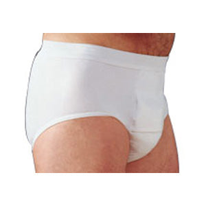 HealthDri Men's Heavy Briefs Large 1ct
