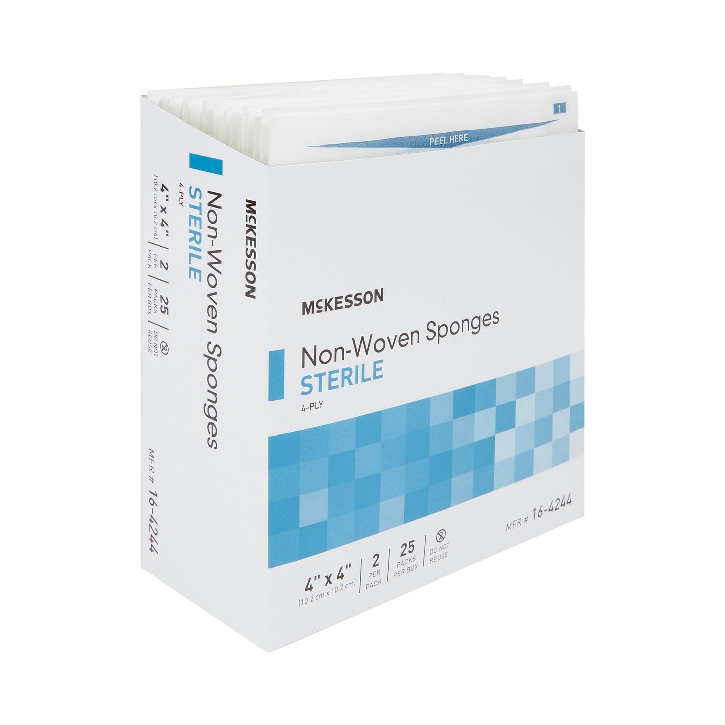 McKesson Nonwoven Sponge, 4 x 4 Inch