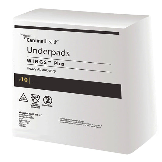Underpads WINGS Plus Heavy Absorbency Beige 30" x 30"