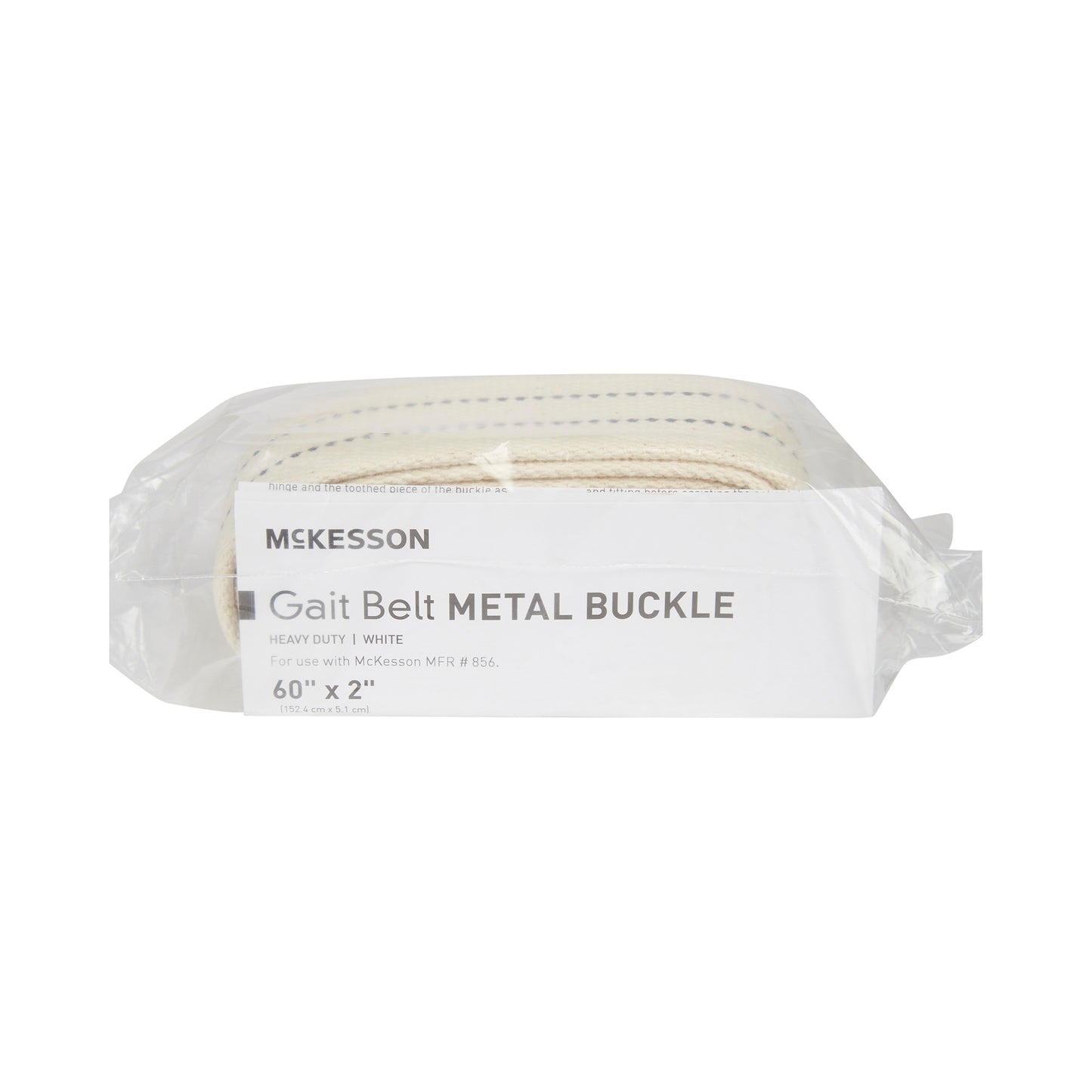 McKesson White Gait Belt, 60 Inch