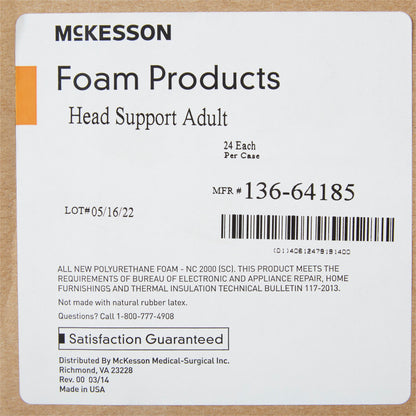 McKesson Head Positioner, 9 x 8 x 4-1/2 Inch