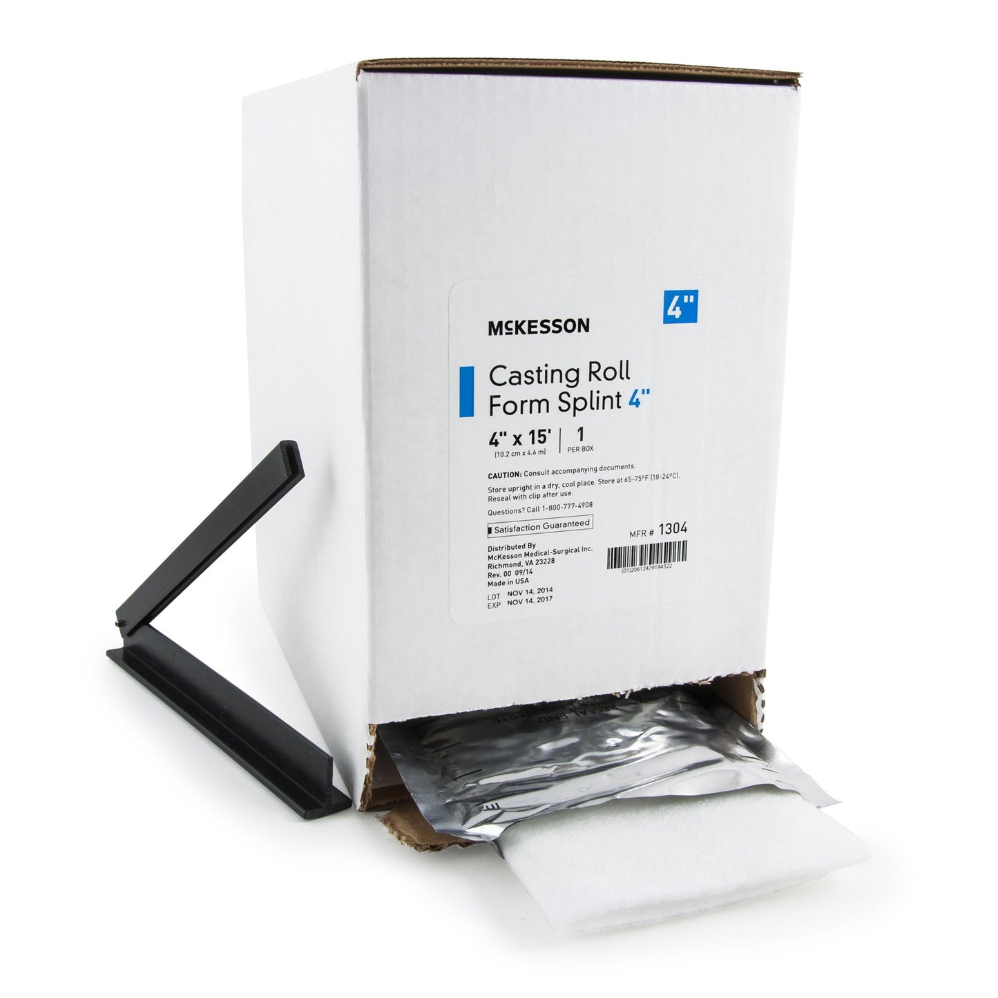 McKesson White Casting Roll Form Splints