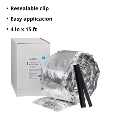 McKesson White Casting Roll Form Splints