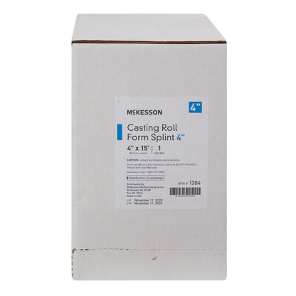 McKesson White Casting Roll Form Splints