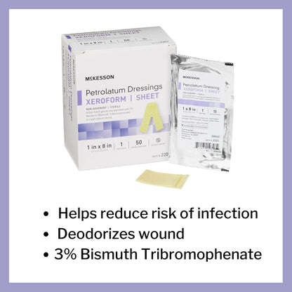 McKesson Xeroform Petrolatum Impregnated Dressing