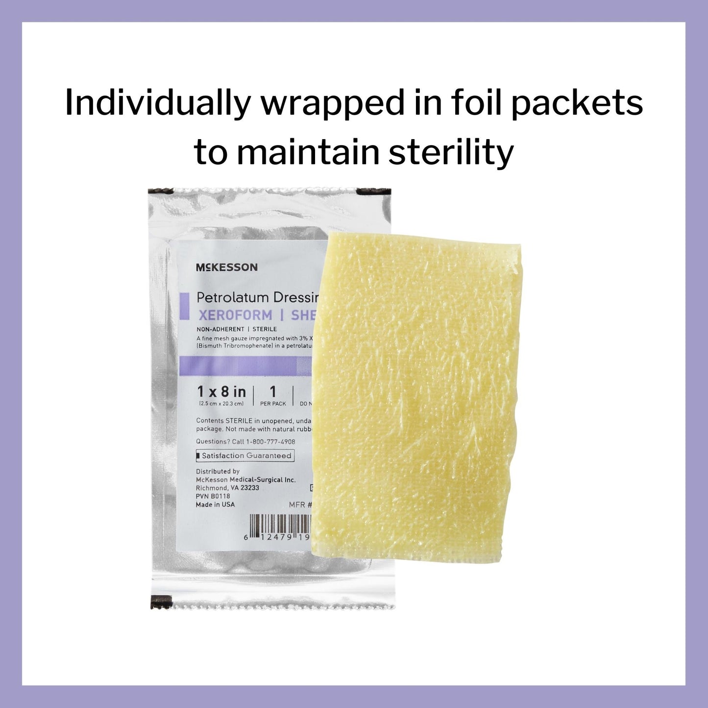 McKesson Xeroform Petrolatum Impregnated Dressing