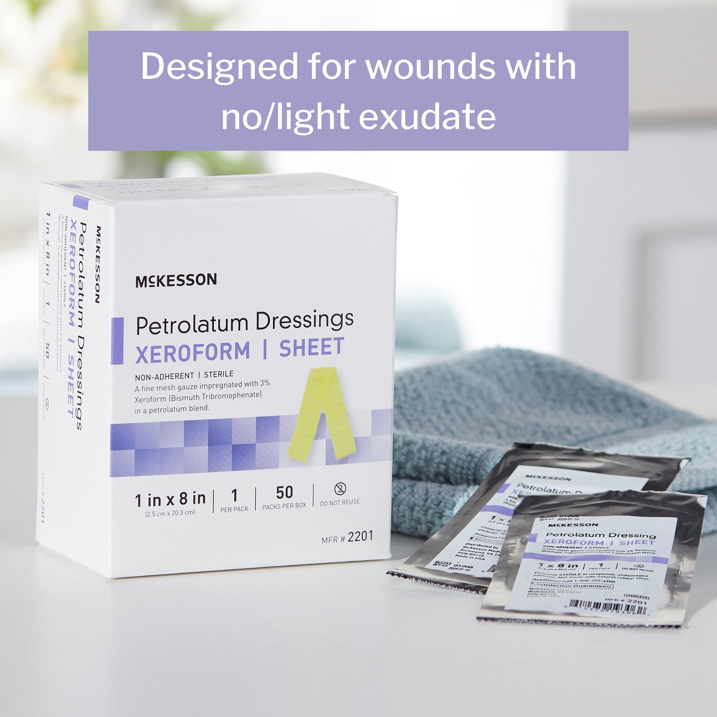 McKesson Xeroform Petrolatum Impregnated Dressing