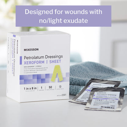 McKesson Xeroform Petrolatum Impregnated Dressing