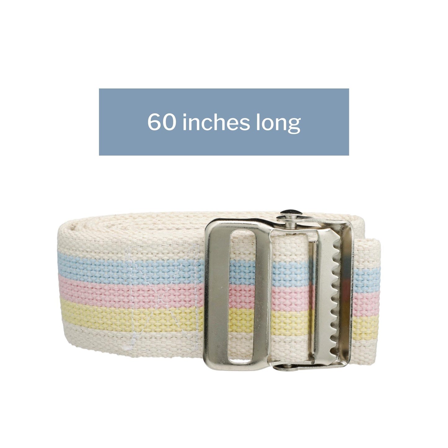 McKesson Pastel Stripe Gait Belt, 60 Inch