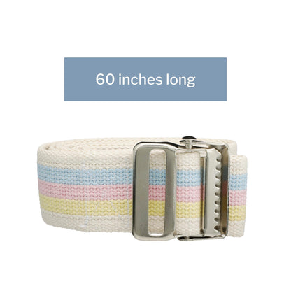 McKesson Pastel Stripe Gait Belt, 60 Inch