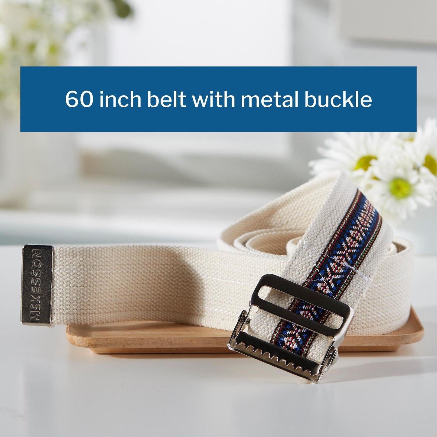 McKesson Fiesta Design Gait Belt, 60 Inch