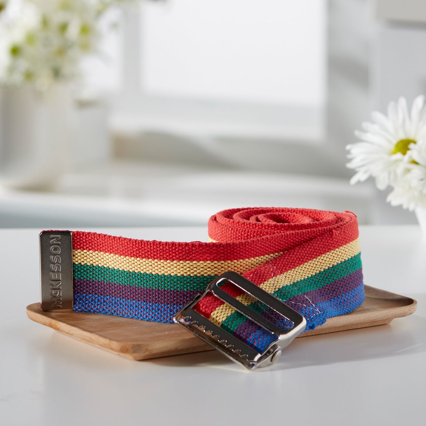 McKesson Rainbow Design Gait Belt, 60 Inch