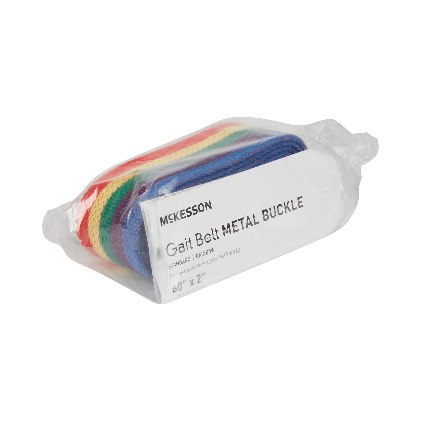 McKesson Rainbow Design Gait Belt, 60 Inch