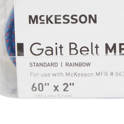 McKesson Rainbow Design Gait Belt, 60 Inch