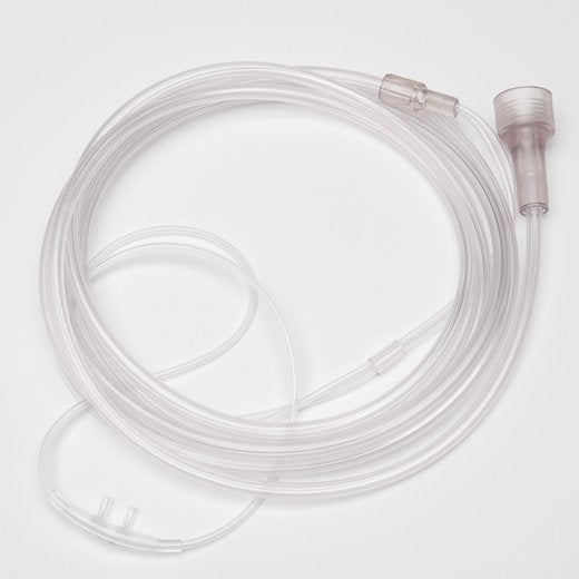 Infant Nasal Cannula, Curved Prongs, 7 Foot Tubing