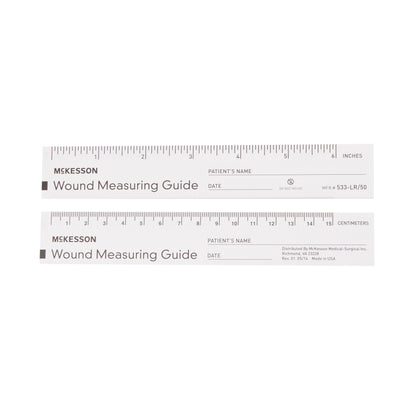 McKesson Nonsterile Paper Wound Measuring Guide, 6 Inch