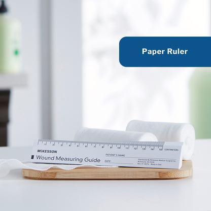 McKesson Nonsterile Paper Wound Measuring Guide, 6 Inch