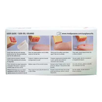 Surgilance® Safety Lancet for use with Microcollection Tubes