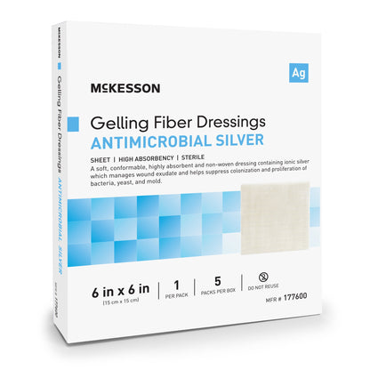 McKesson Silver Gelling Fiber Dressing