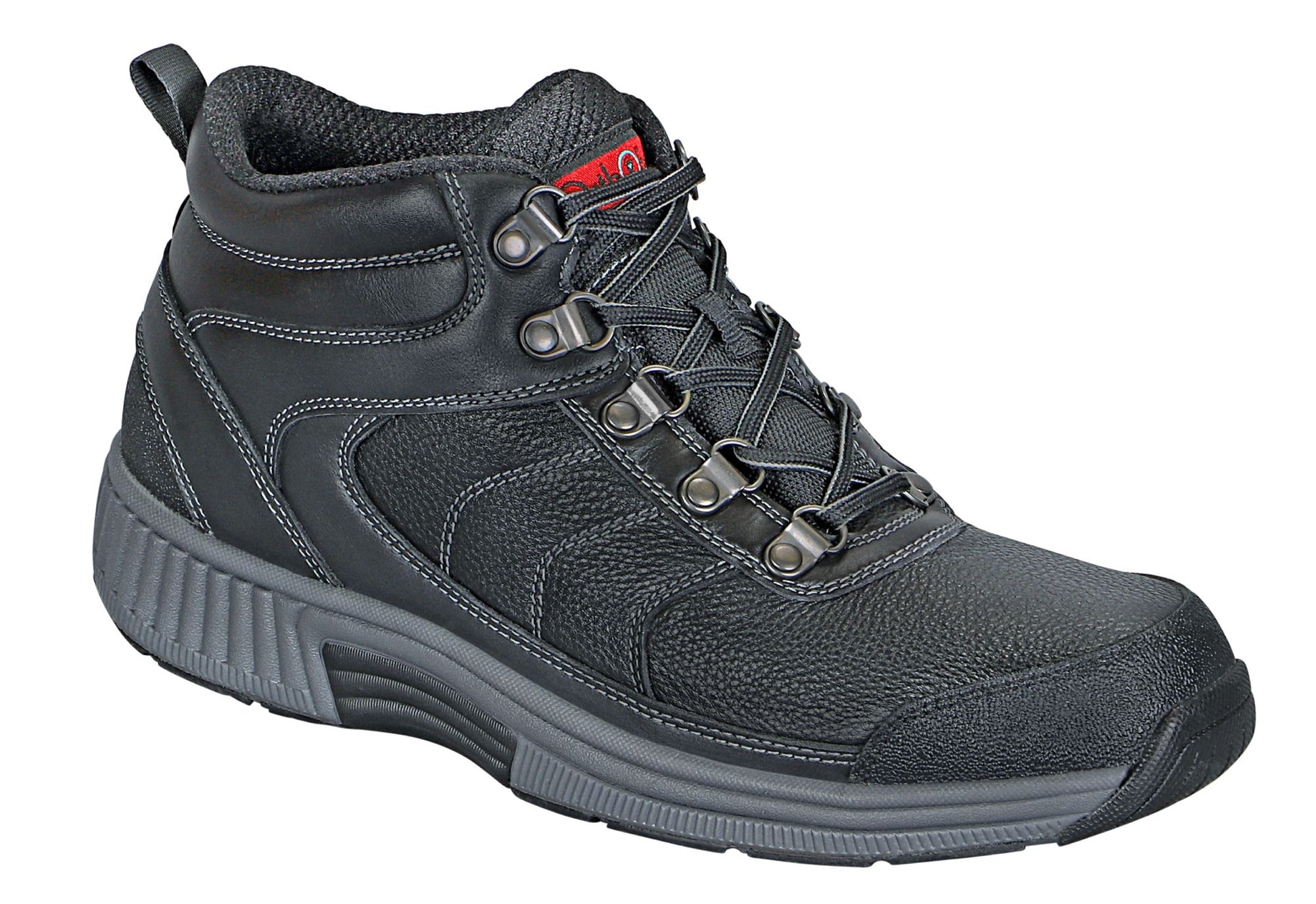 Delta Women's Waterproof Boots, Black, angle view