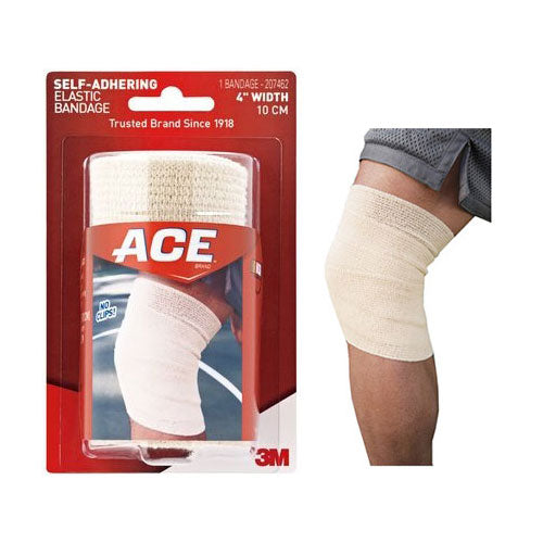 Self-Adhering Athletic Bandage 4" x 5 Yards Stretched