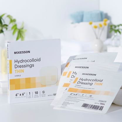 McKesson Hydrocolloid Dressing, 6 x 6 Inch