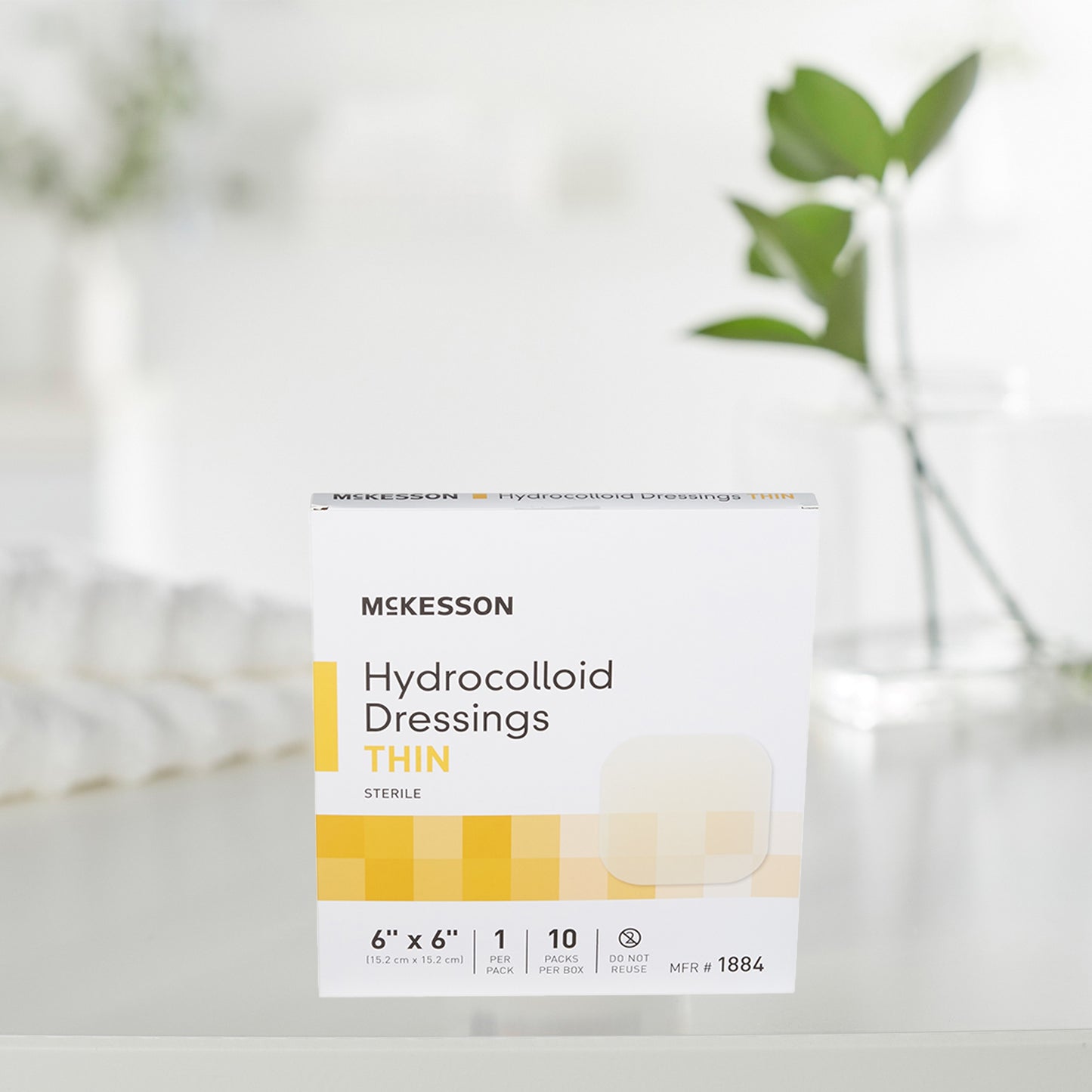 McKesson Hydrocolloid Dressing, 6 x 6 Inch