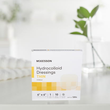 McKesson Hydrocolloid Dressing, 6 x 6 Inch