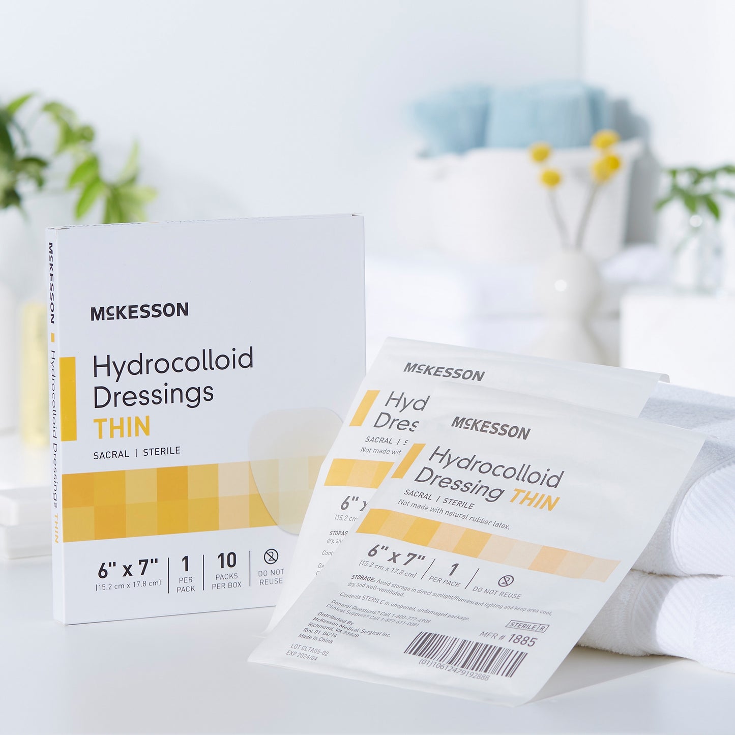 McKesson Dressing, 6 x 7 Inch Sacral
