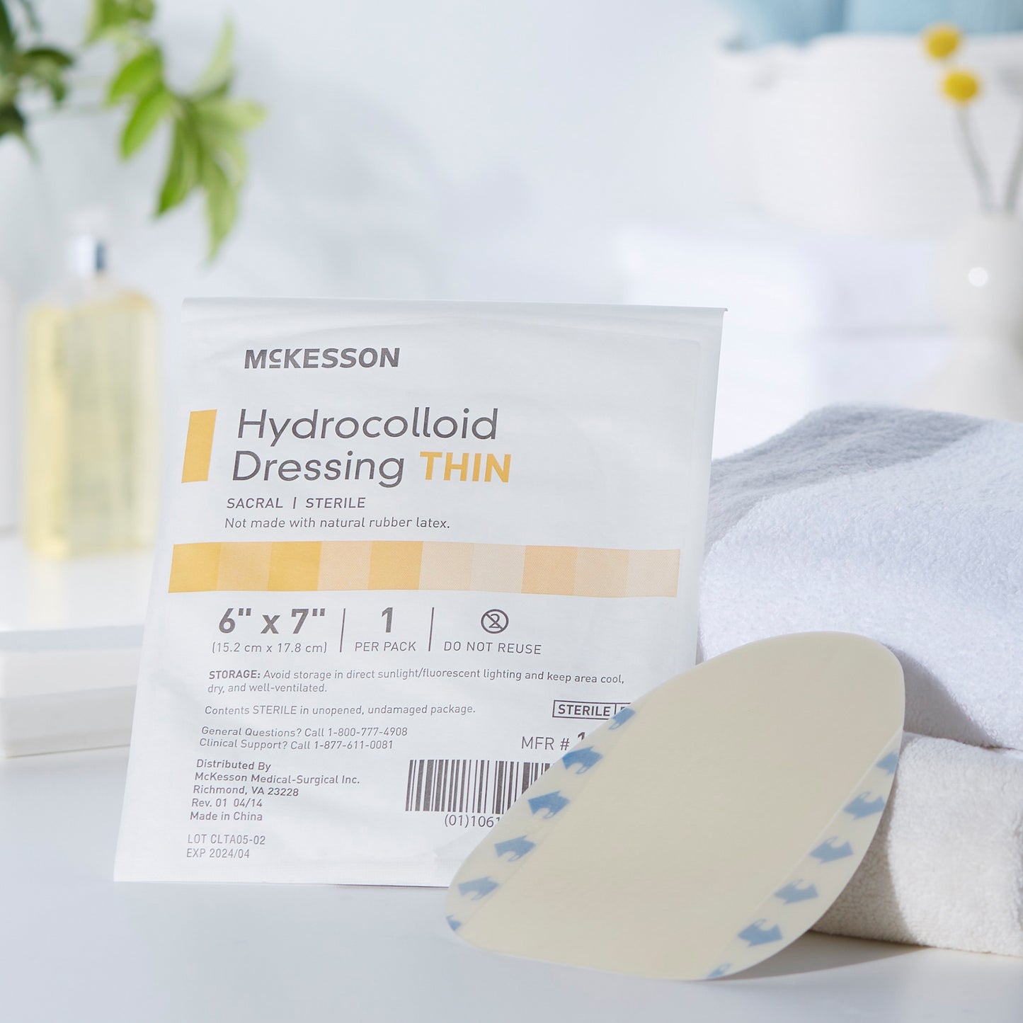 McKesson Dressing, 6 x 7 Inch Sacral