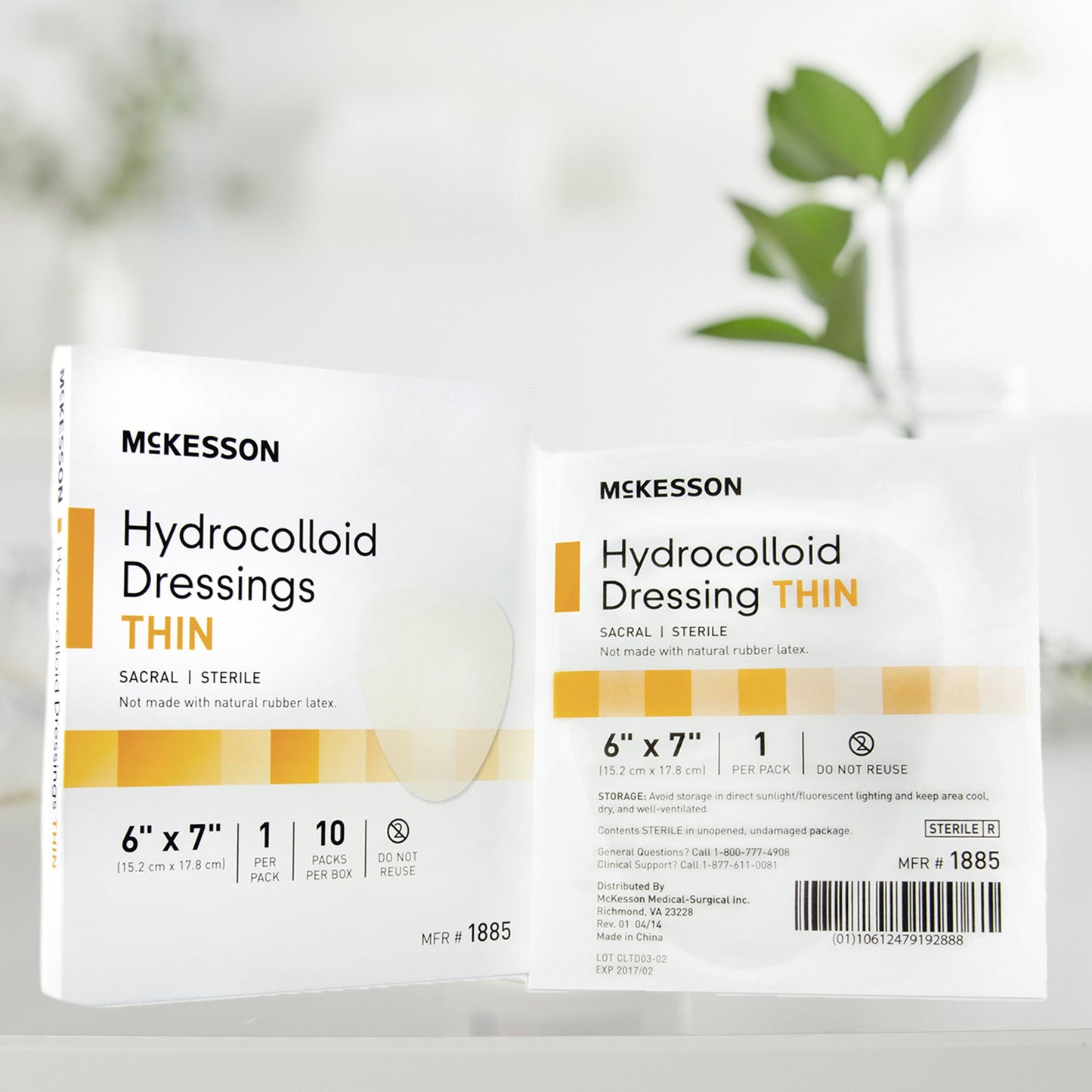 McKesson Dressing, 6 x 7 Inch Sacral