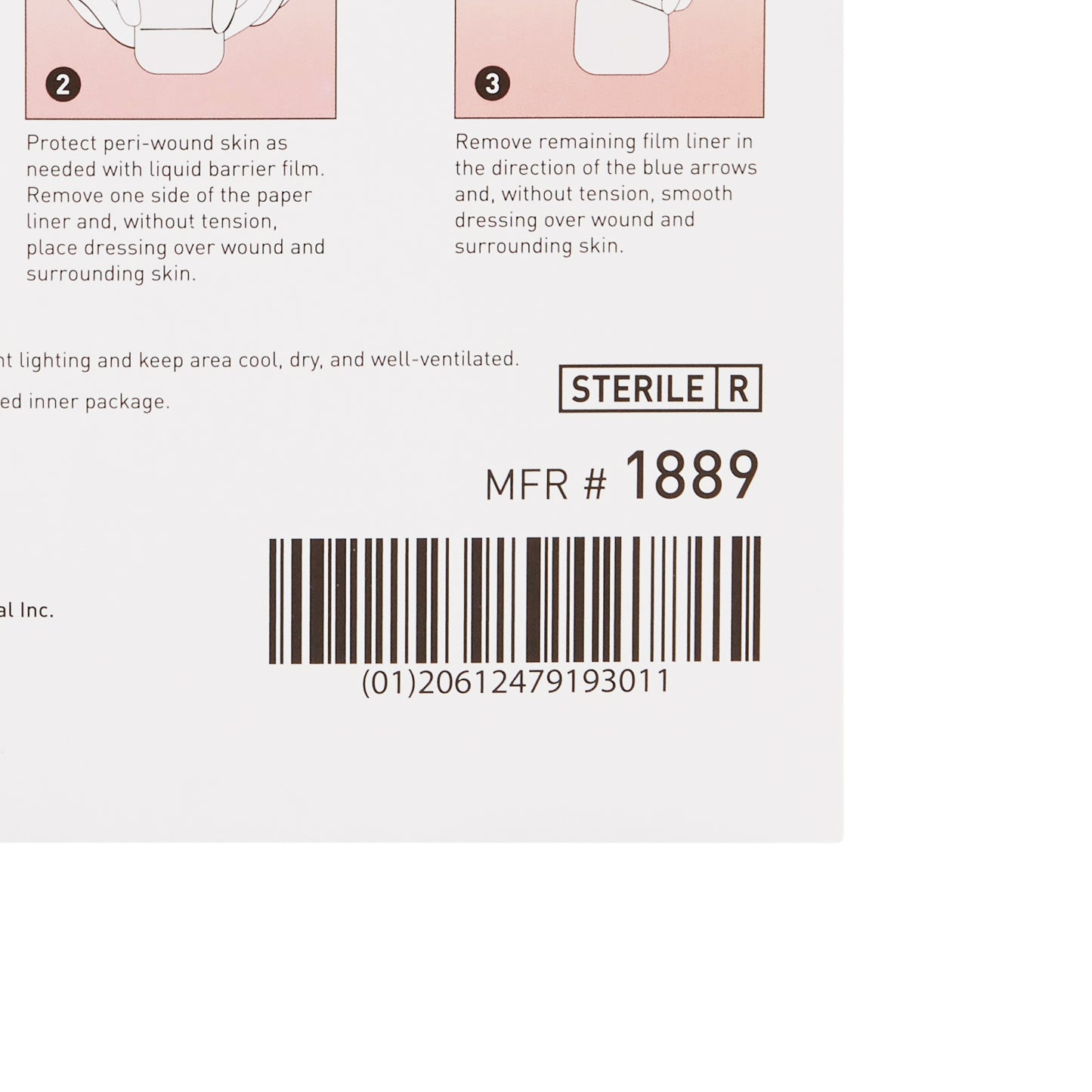 McKesson Hydrocolloid Dressing with Foam Backing, 4 x 4 Inch