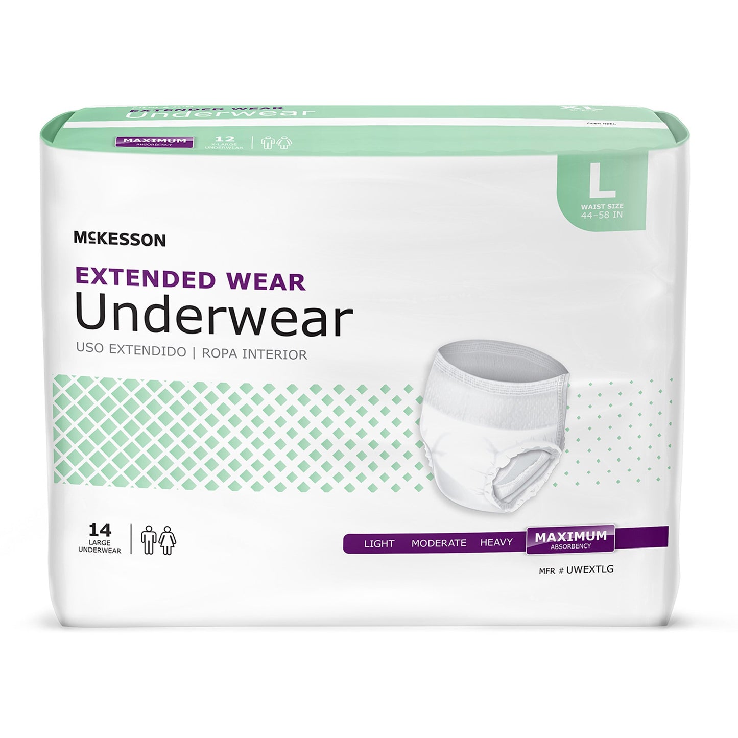 McKesson Extended Wear Maximum Absorbency Underwear