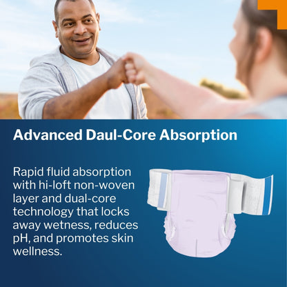 McKesson Ultra Plus Stretch Heavy Absorbency Incontinence Brief
