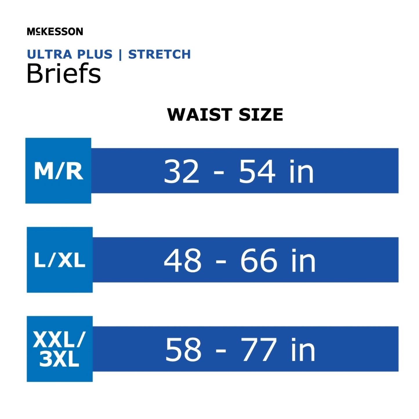 McKesson Ultra Plus Stretch Heavy Absorbency Incontinence Brief