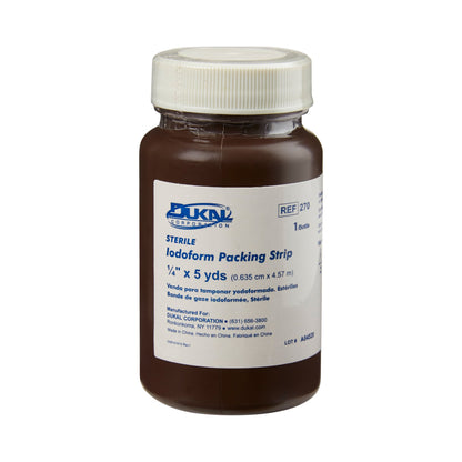 Dukal™ Iodoform Wound Packing Strip, 1/4 Inch x 5 Yard