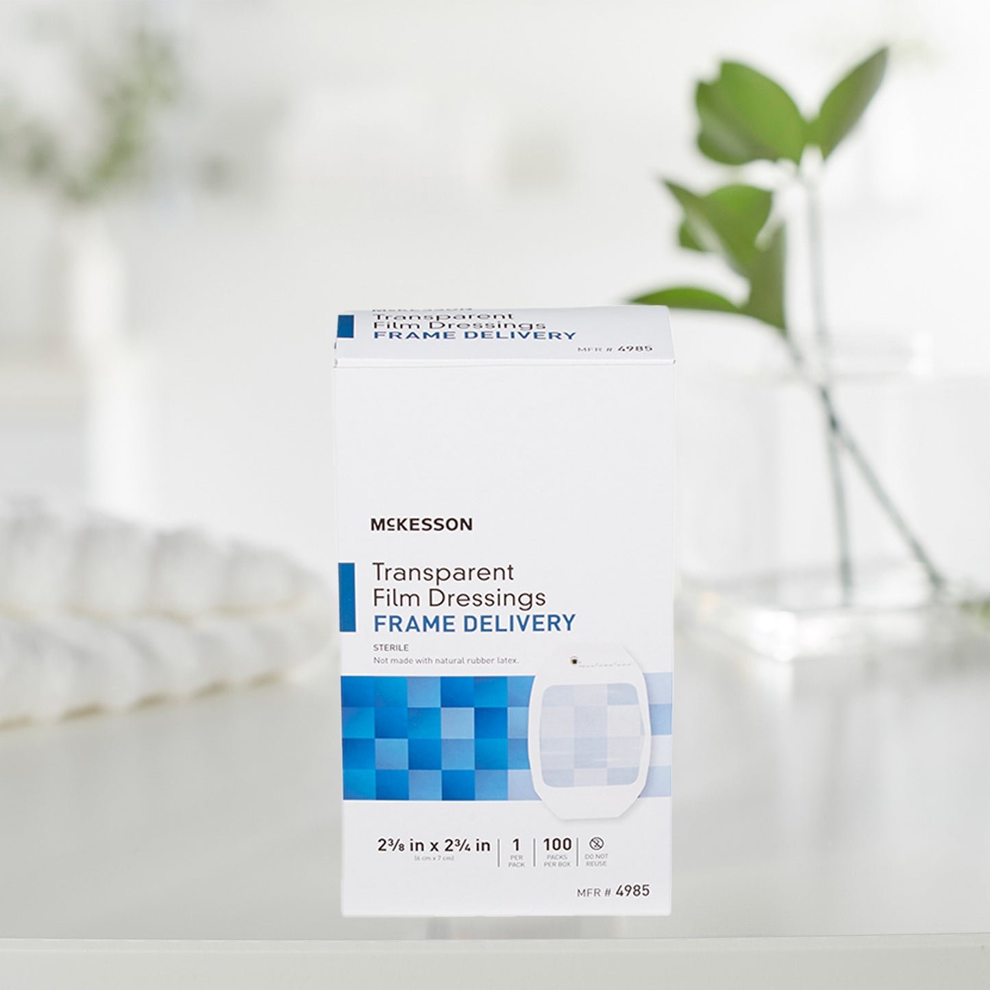 McKesson Octagonal Sterile Dressing with Frame-Style Delivery