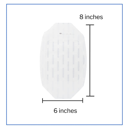 McKesson Octagonal Dressing with Frame-Style Delivery, 6 x 8 Inch